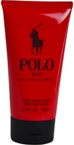 POLO RED by Ralph Lauren AFTERSHAVE BALM 5.3 OZ for MEN (Package Of 2)