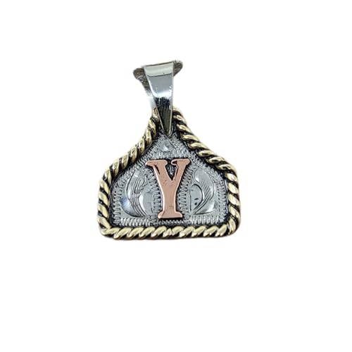 Custom Handmade Cow Tag Western Necklace with