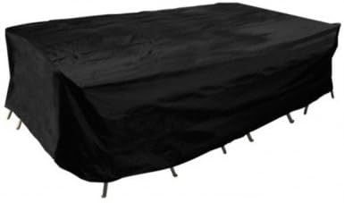 Patio Table Cover Rectangle Set Dining Furniture Waterproof Black