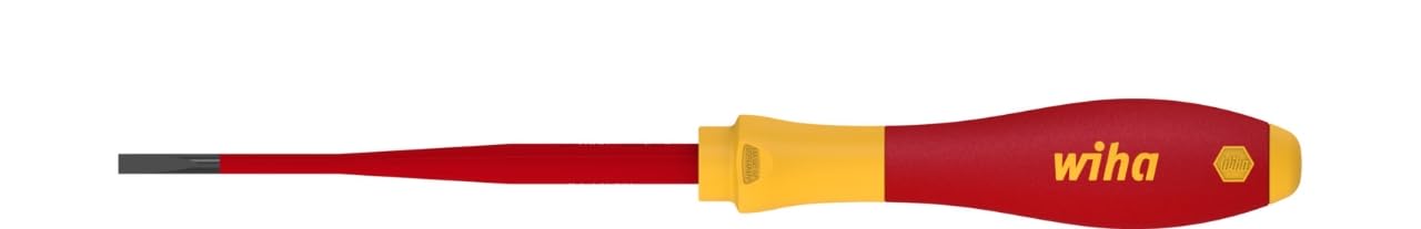 Wiha 3201 SoftFinish Electric slimFix 5,5 x 125 mm, Red, (WHA-35391)