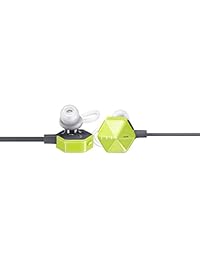 fiil quilates en la oreja Active Sport Earphones   Auriculares, color verde neón