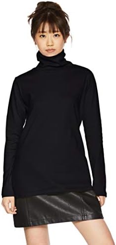セシール Tシャツ ロング丈 Uvカット ルーズネック 綿100 長袖tシャツ レディース Mu 567