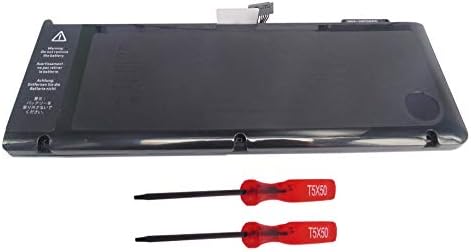 replacement for 10.95V 77.5WH Li-Polymer A1382 A1286 Laptop Battery for Apple MacBook Pro Unibody 15 Early 2011 Through Mid 2012