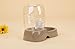 NACOCO pet Dog Automatic Drinker Pet Waterer cat Teddy Dogs Water Bowl pet Fountain,fit for Small and Medium-Sized Dogs and Cats (Coffee)thumb 4