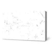 Canvas Wall Art Construction Sketches Canvas Prints Home Artwork Decoration for Living Room,Bedroom - 12x18 inches