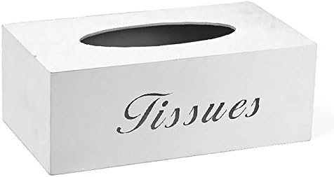 Caja para pañuelos de madera estilo Vintage diseño de: Amazon.es: Hogar