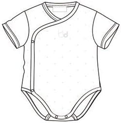 BODY M/CORTA CAJA T.0 M BD 001 01 BLANCO: Amazon.es: Bebé