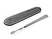 i02 - Cuticle Pusher in Leather FINOX Surgical Stainless Steel German Manicure Pedicure Tool Cuticle Remover GERmanikure Solingen