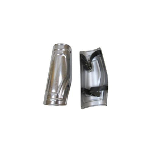 Armor Venue Steel Arm Guards - Medieval Armor One Size Fit All - Silver
