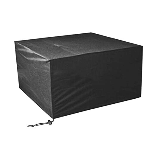 Jiusion Waterproof Gas Firepit Cover Square 78x78x60cm(LxWxH) with Carrying Case Fit for 30x30 Fire Pit
