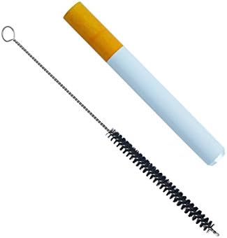 FBNYC Metal Tobacco Pipe Accessory with Cleaning Brush