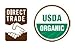 100% Naturally Flavored Certified Organic Coffee, Smooth Dark Chocolate,18-PK K-Cup Pods for Single-Serve Keurig Machines, Specialty gourmet coffee + cacao nibs