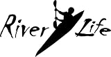 River Life Kayak Sticker Decal Available in All Colors , Just Message Me !