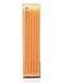 TAG Birthday Party Cupcake / Cake Candles, Set of 12, Orange Orange