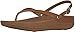 FitFlop New Women's Flip Leather Back-Strap Sandals Caramel 8