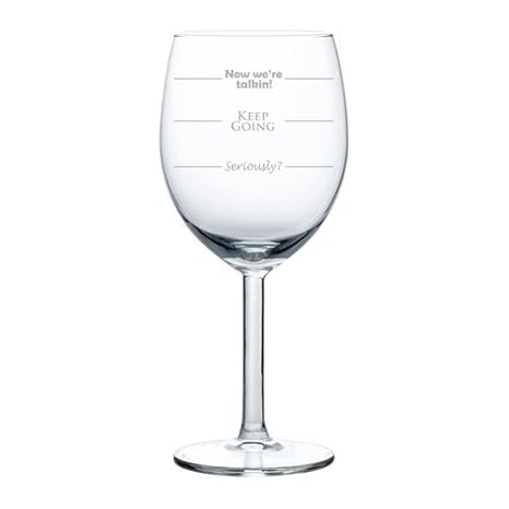 Amazoncom Wine Glass Goblet Funny Fill Lines Seriously - 