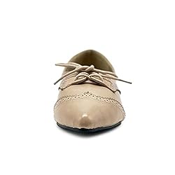 Ollio Women's Ballet Shoe Flat Enamel Pointed Toe