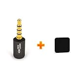 Mic-Lock/Laptop Camera Cover Combo 1+10 - Web Camera Protector + Audio Shield - Full Protection for Laptop, Smart Phone, Tablet, Desktop Computers Privacy (Black)