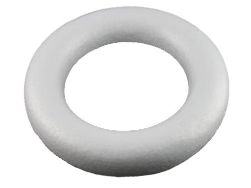 UPC 738613423281, Smooth Foam Wreath Ring (White) - 13&quot; Diameter x 2.5&quot; Inches Thick for Crafts, School and Modeling Projects