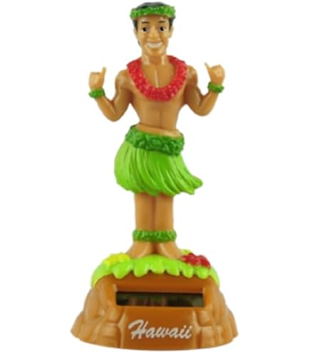 Amazon.com: Hula Girl with Ukulele Solar Doll : Toys & Games
