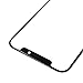 VEKIR Screen Glass Lens Replacement with Cover Net for Speaker for Apple iPhone X