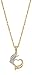 VIR JEWELS 1/20 cttw to 1/6 cttw Diamond Pendant, Diamond Pendant Necklace for Women in 14K Gold with 18 Inch Chain, Prong Setting