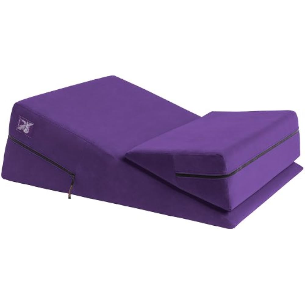 Liberator Ramps & Cushions 24Inch Wedge/Ramp Combo, Purple Microfiber Health " eBay