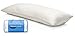 MemorySoft Luxury Memory Foam Body Pillow By, Shredded Memory Foam With Thin Memory Foam Shell - Washable, Hypoallergenic and Cool Bamboo Case
