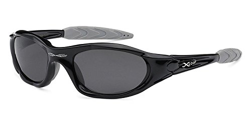 X-loop Polarized Mens Action Sports Fishing Sunglasses - Several Colors (Black)