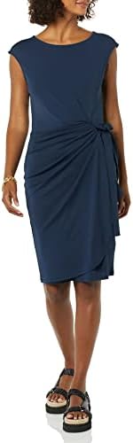 ivy & blue short sleeve fit flare dress Baltic Born Womens Ivy Short Dress | Blue + White