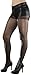 ToBeInStyle Women's Large Human Skeleton Bones Pantyhose - Sheer/Black