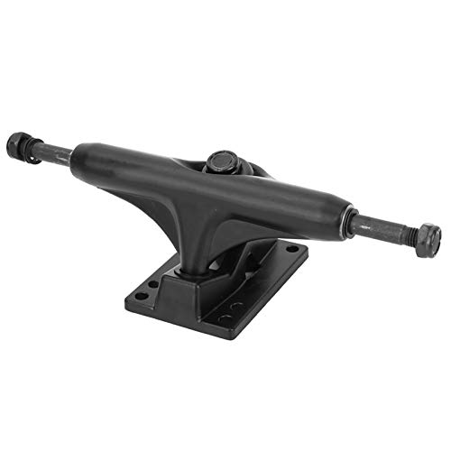 VGEBY Skateboard Bracket, 2Pcs Skateboard Trucks Bracket 48 inch Mg Alloy Skateboard Trucks Thunder Professional Bridge Skate Board Axle for Longboard Mountain Skate board (Black)