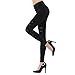 RieKet Womens Sexy Solid Color Bandage Mesh Leggings (One Size, Black)