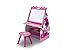 Delta Children Activity Center with Easel Desk, Stool and Toy Organizer, Disney Minnie Mouse