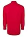 Men's Dress Shirt, Tie & Hanky Set-Red 2XL (18-18.5) Neck 34/35 Sleeve
