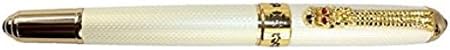 Andesan Chinese Style Luxury Calligraphy Fountain Pen for Business Gift(Silver)