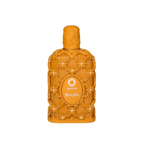 Orientica Soleil Eau De Parfum 80ml – Notes of Star Anise, Ginger, Vanilla, Almond, Musk - Soft Floral Oriental Arabic Perfume for Women & Men
