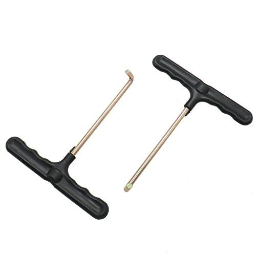 Buorsa 2 Pcs Spring Pull Tool Trampoline Spring Pull Tool T hook Tool