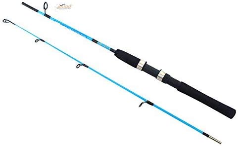 Housesczar Portable Fiber Reinforce Plastic Lure Rod Telescopic Fishing Pole (1.2M)