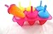 1pc 6 Section Swirl Ice Pop Maker Mold Popsicle Dessert Cream Frozen Pops Treats