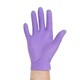 Kimberly-Clark Model KC500 Nitrile Powder Free Exam Gloves, Disposable, Purple