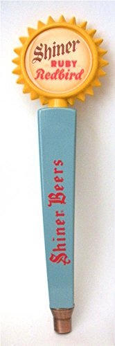 Shiner Ruby Redbird Signature Beer Tap Handle Keg Marker Spoetzl Brewery