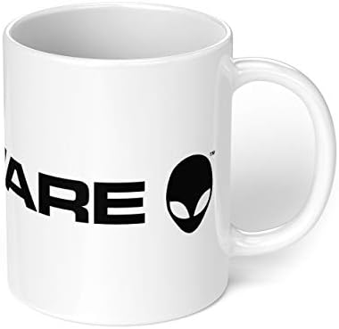 1 Mug -Alienware" Gamers Geek Mug - Perfect for your cuppa Coffee, Tea,  Karak, Milk, Cocoa or whatever Hot or Cold Beverage you Drink! - 11 Oz -  White Colour price in UAE | Amazon UAE | kanbkam