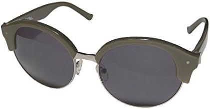 Grey Ant Pepper Hill Womens/Ladies Oversized Full-rim 100% UVA &amp; UVB Lenses Spring Hinges Sunglasses/Eyewear (56-17-140, Taupe / Silver)
