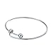 Sromay 8 Pieces Ball Closure Expandable Stainless Steel Wire Bangle Bracelet Blanks for DIY Jewelry Making, 2.0 Inches