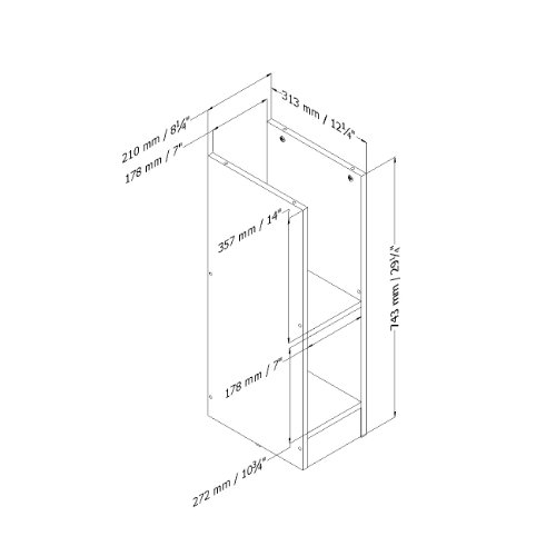 South Shore Crea Collection Craft Table, White