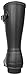 Hunter Womens Original Short Black Matte Rain Boot, 9 B(M) US