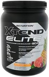 Xtend Elite BCAAs, Island Punch Fusion, 20.6 oz (585 g)