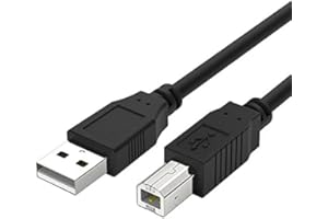 MS TECH USB Cable Cord Compatible with Canon PIXMA G3270 MegaTank (6FT)