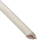 UL1015 Commercial Copper Wire, Bright, White, 22 AWG, 0.0253